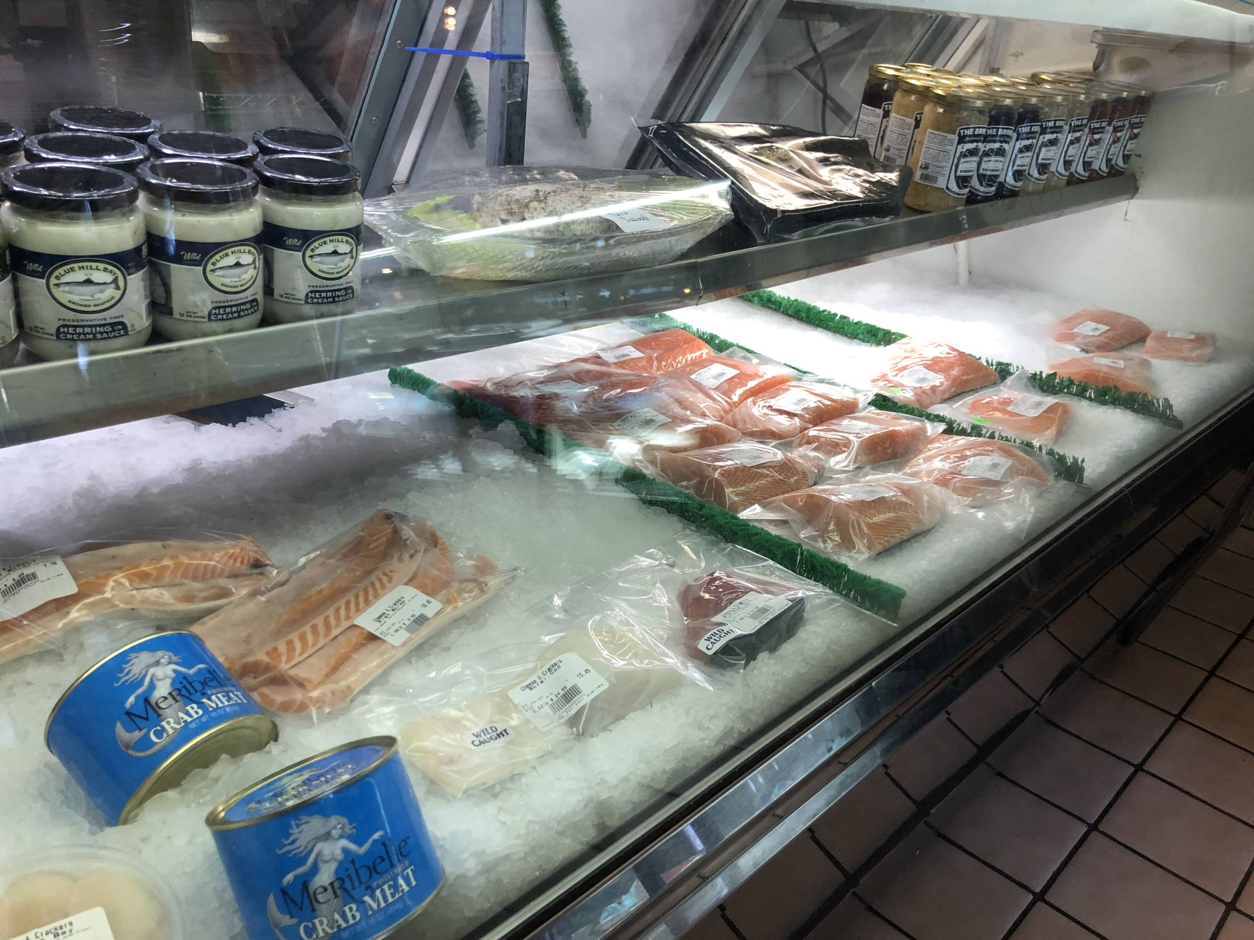 You need to order some fresh fish from Cheese and Crackers
