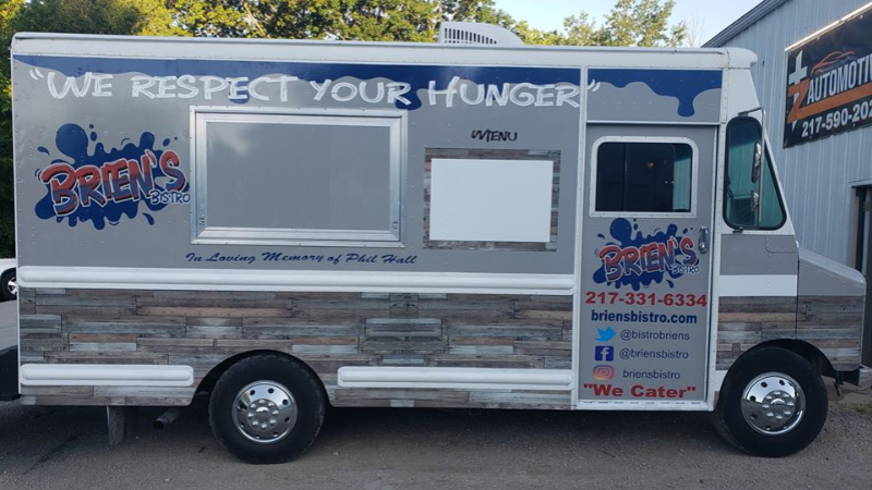 Brien's Bistro food truck, one of Champaign-Urbana food trucks