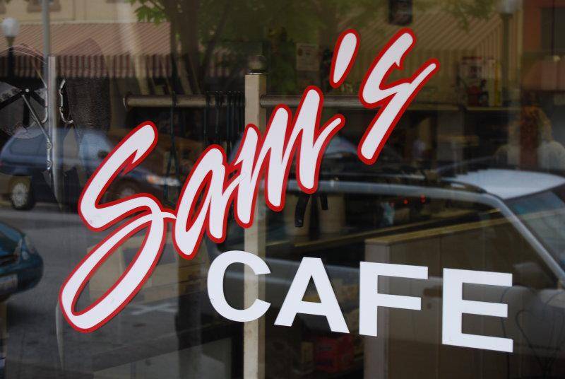 Sam’s Cafe is open for pick-up orders