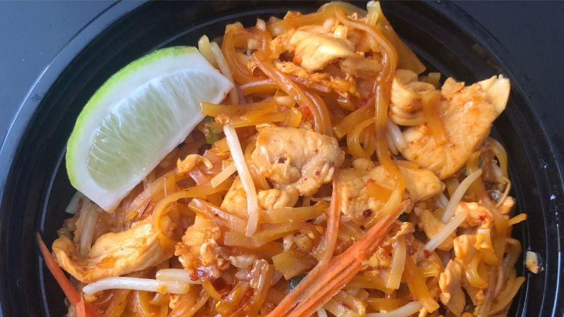 Chicken pad Thai from five rad Thai places