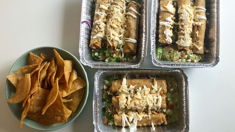 Fridays are a good day for flautas from Maize