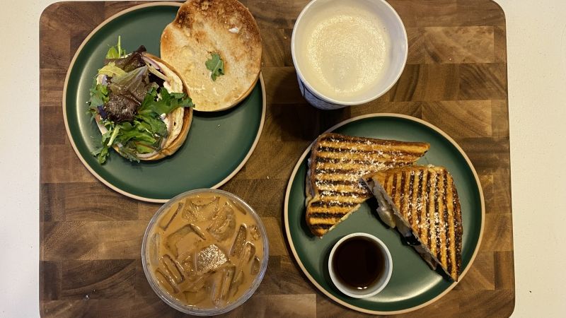 Cold pressed lattes and breakfast sandwiches are legit at Cafe Kopi