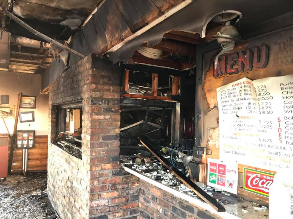 Li’l Porgy’s suffered terrible fire damage