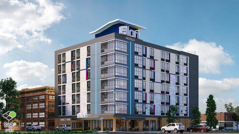 Build of new Aloft Hotel in Downtown Champaign kicking off in September