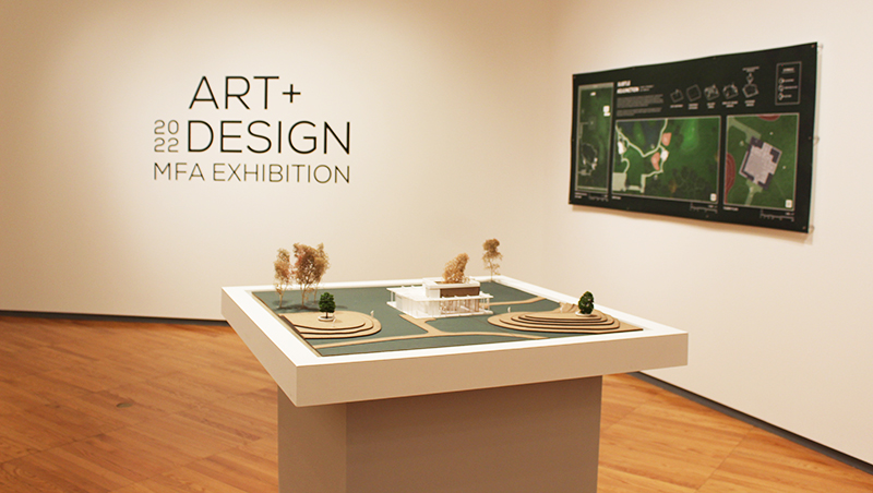 Smart tech meets cultural semiotics at the 2022 Art & Design MFA exhibition