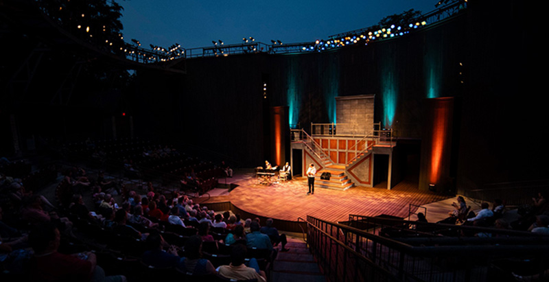 The magic of summer under the stars at the Illinois Shakespeare Festival