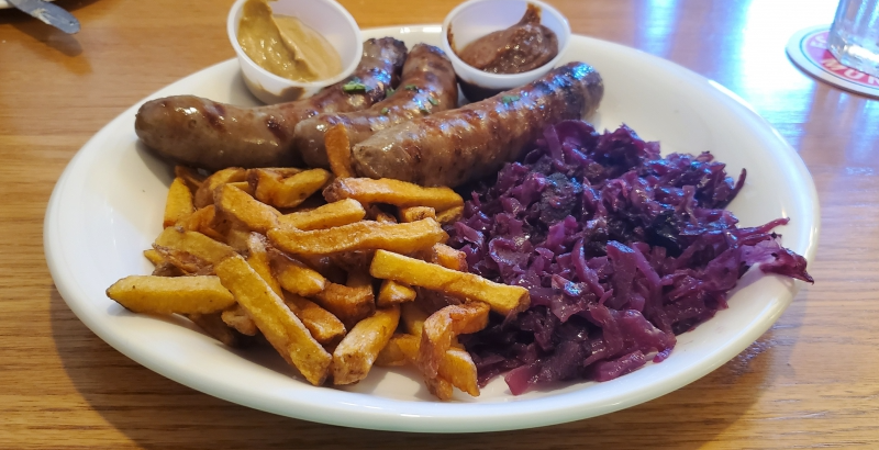 Horsch Radish serves outstanding German food