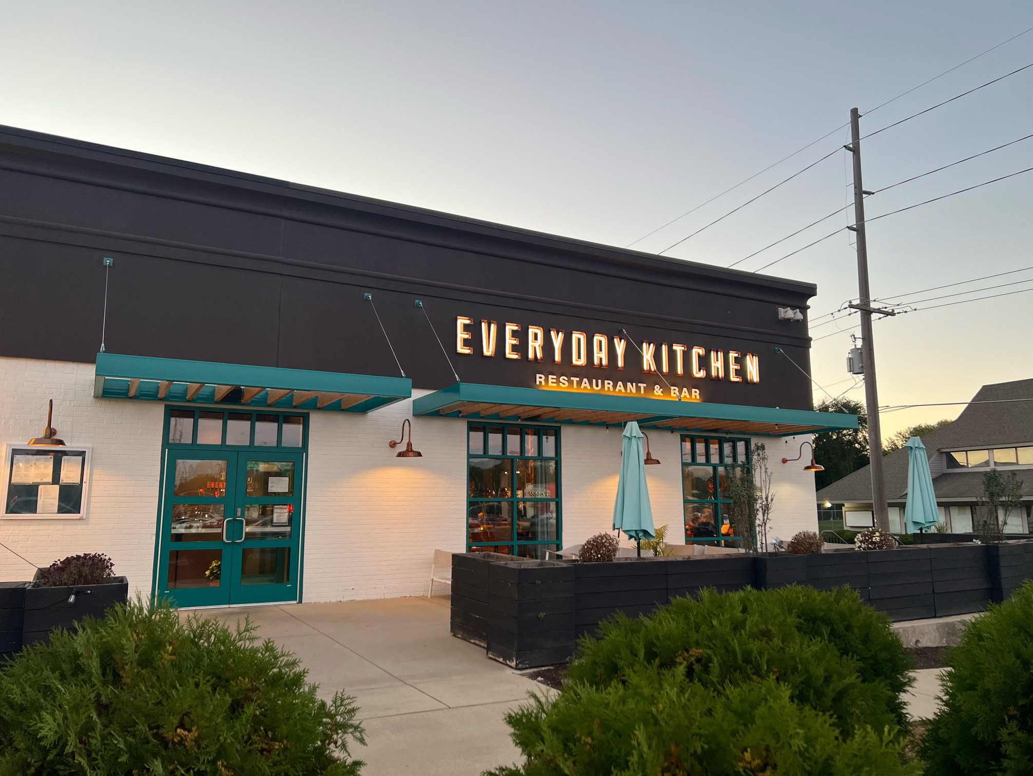 The exterior of Everyday Kitchen Restaurant in Champaign. Photo by Alyssa Buckley.