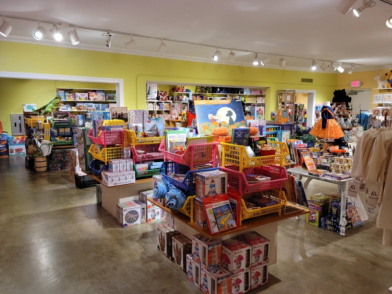The kidsâ€™ toys and board games department. Photo by Matthew Macomber.