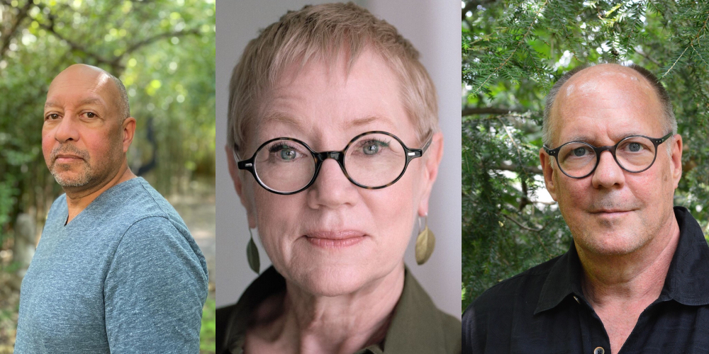 Photographic portraits of Carl Phillips, Linga Gregerson, and David Baker. All images from the Poetry Foundationâ€™s website (l-r): Carl Phillips, courtesy of the poet; Linda Gregerson by Nina Subin and Blue Flower Arts; David Baker by Katherine Bake.