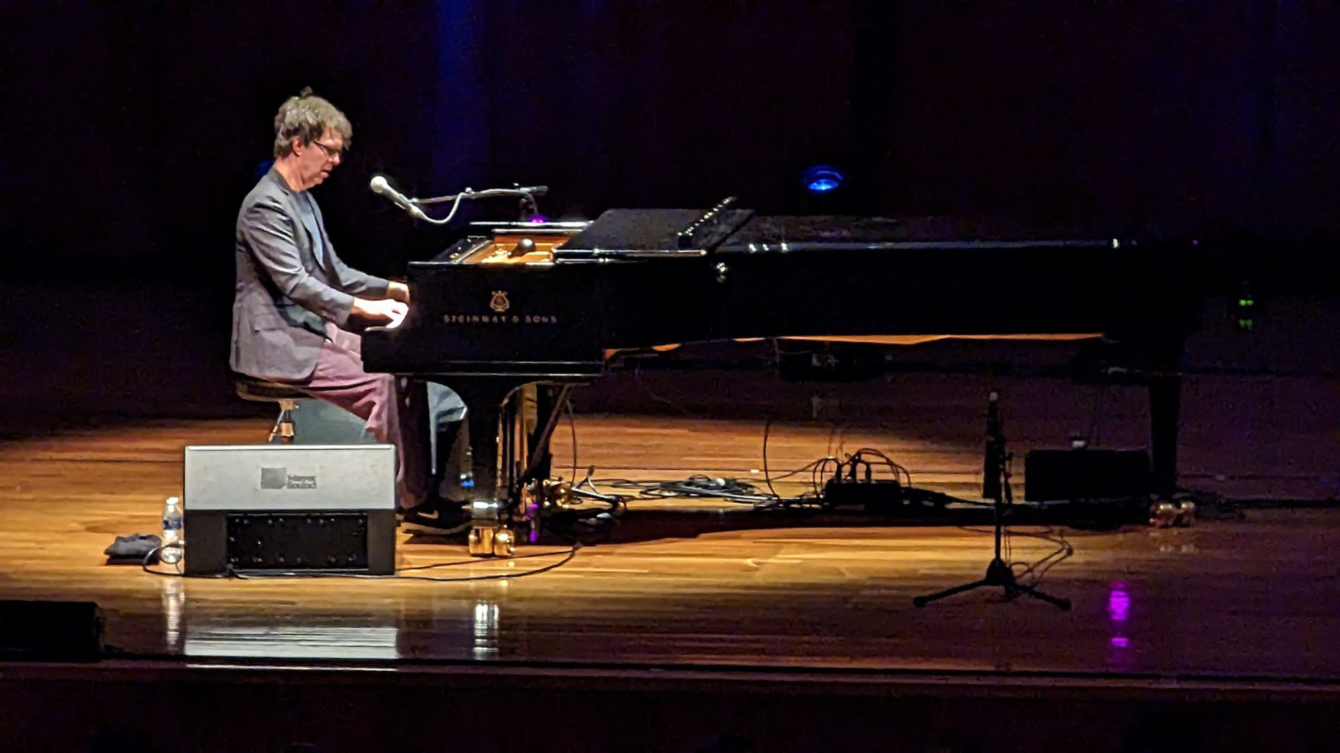 Ben Folds regaled and delighted Krannert Center with a rousing performance