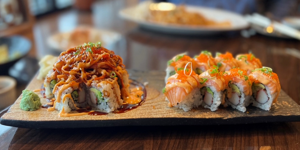 Eat appetizing sushi and pad Thai at Sushi Siam