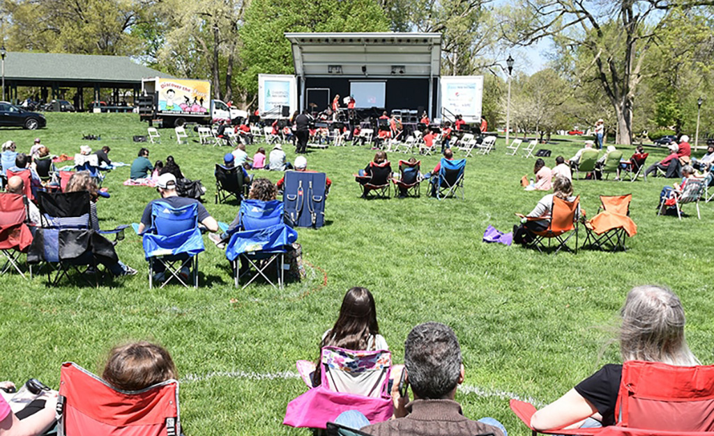 Enjoy music outdoors for free at Hessel Park this summer