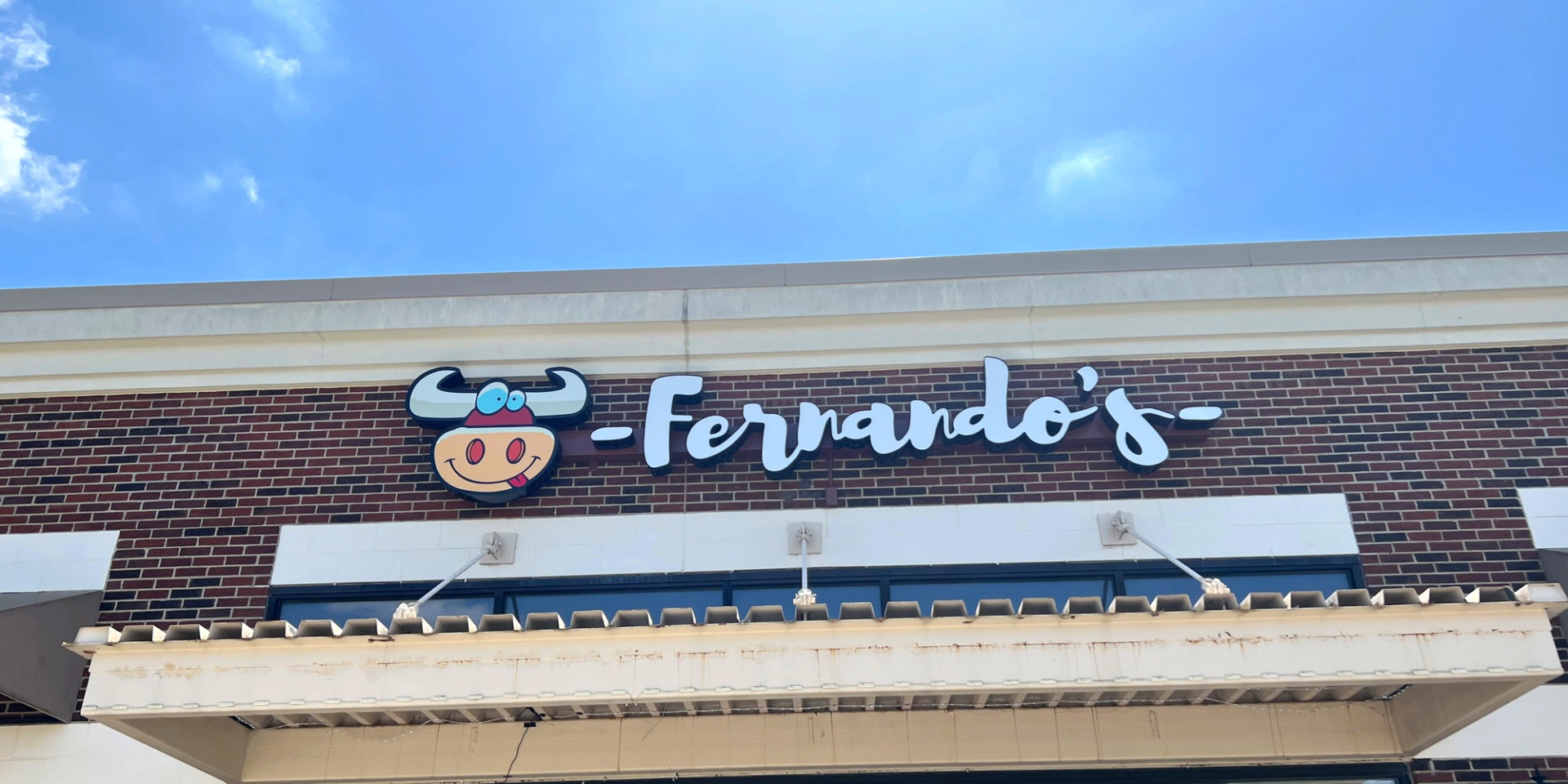 A cropped image of Fernando's restaurant, just about to open in Champaign, Illinois. Photo by Alyssa Buckley.