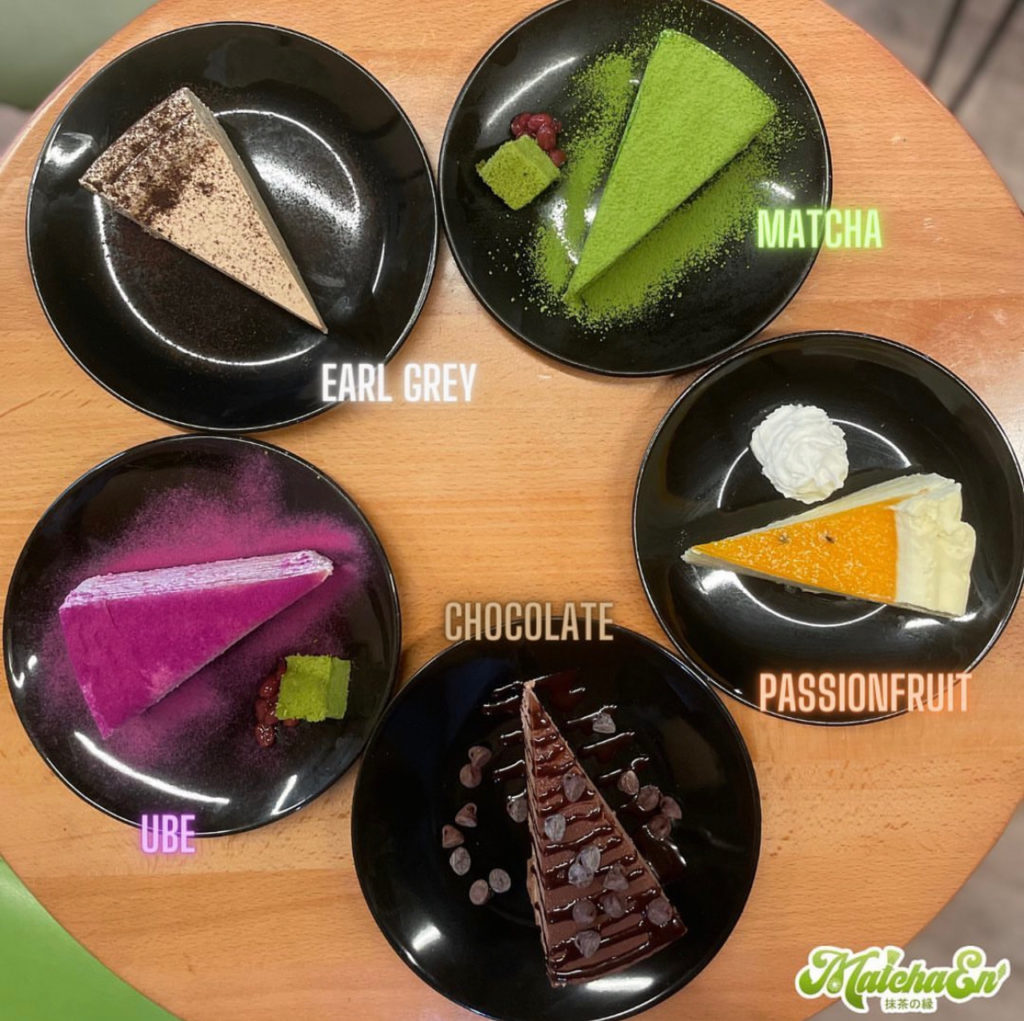A selection of treats from Matcha En. Photo by Matcha En Chicago on Instagram.