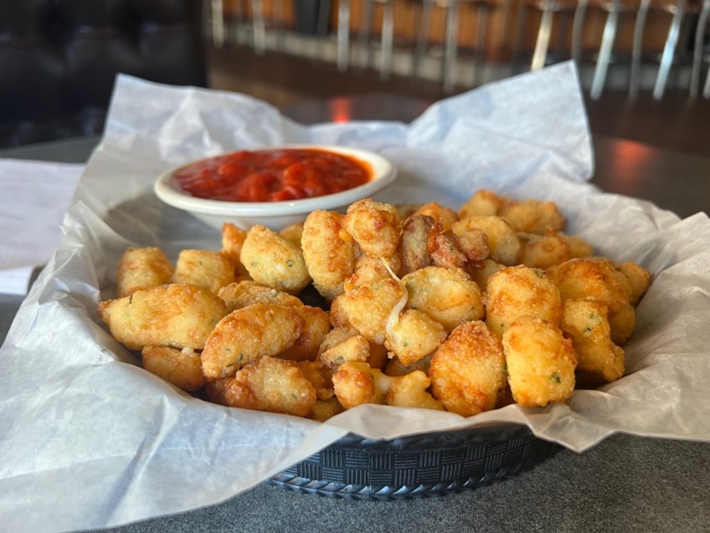 An order of cheese curds from Guido's bar and restaurant. Photo by Alyssa Buckley.