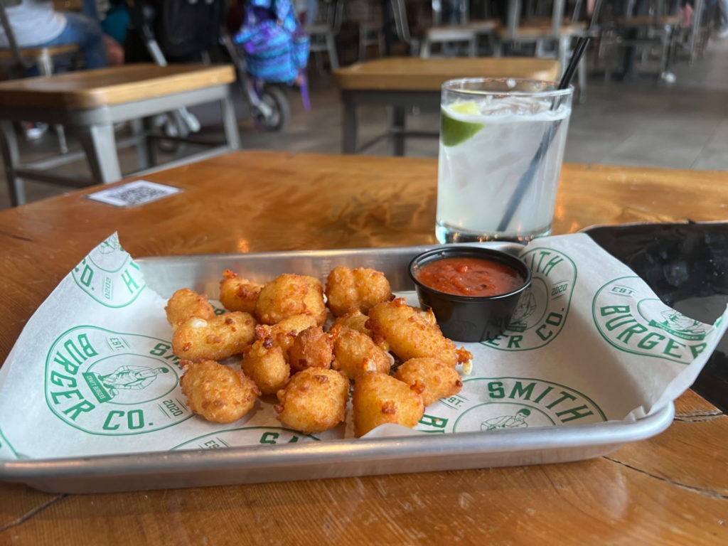 An order of cheese curds at Collective Pour. Photo by Alyssa Buckley.