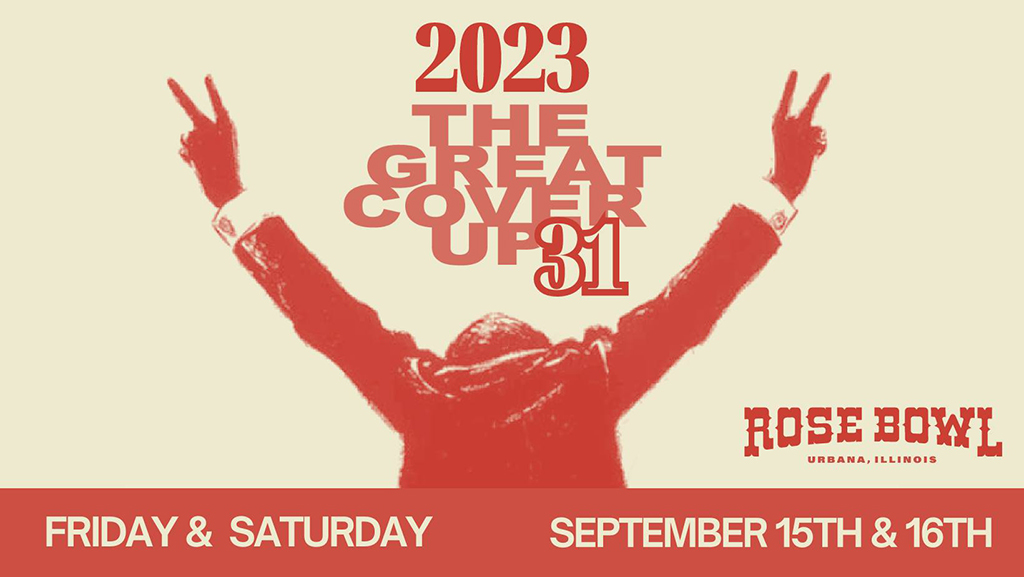 Poster of an event called the Great Cover Up 31