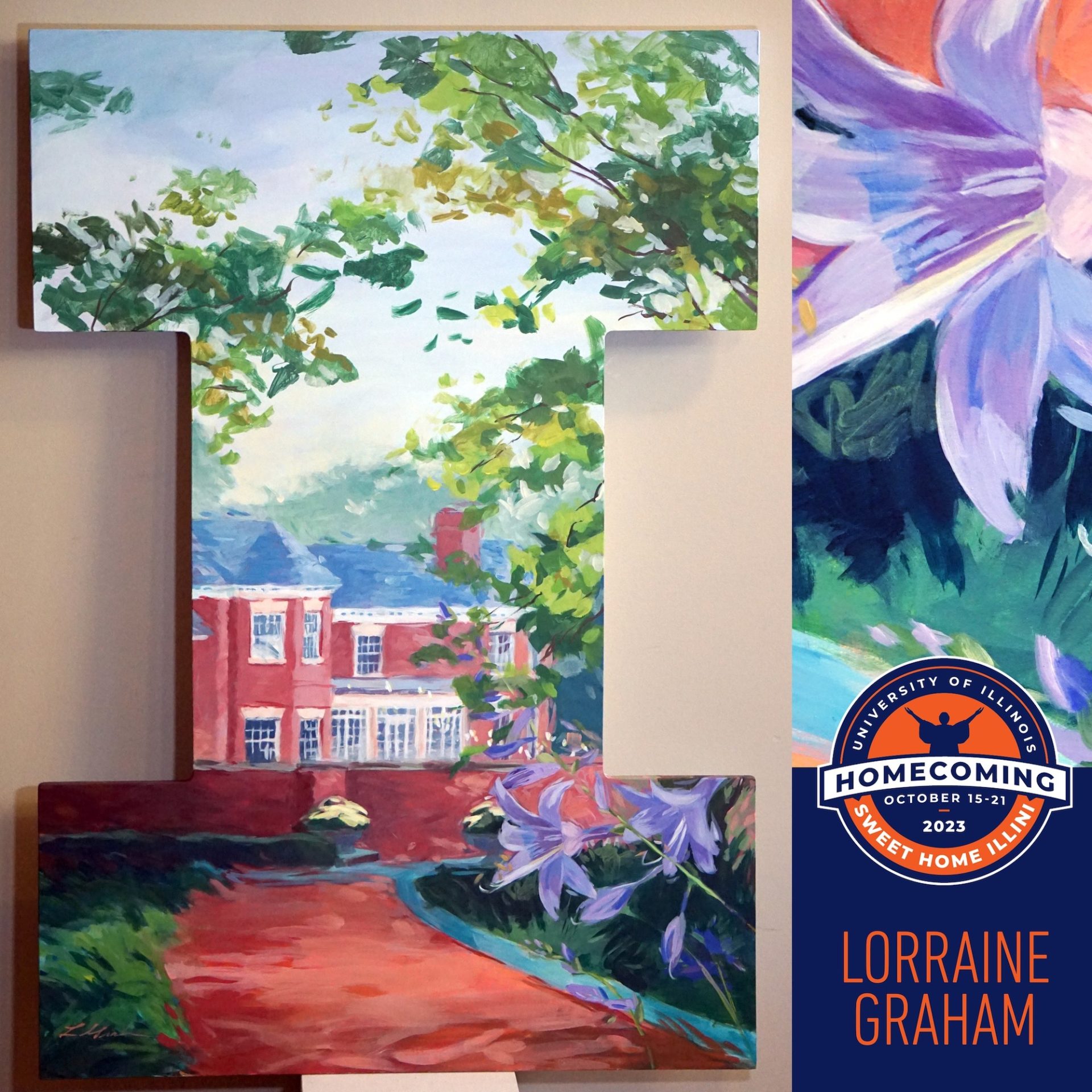 Check out this new art for U of I’s homecoming
