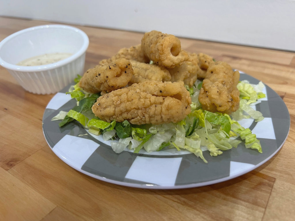 An appetizer order of Asian calamari at 83 Vietnamese in Champaign.