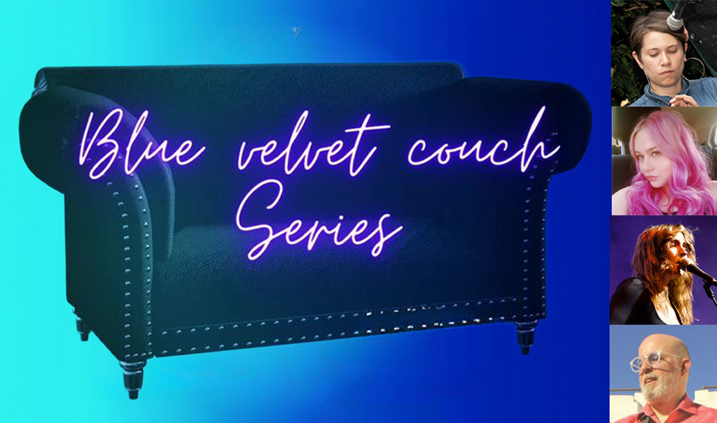 Gallery Art Bar showcasing local singer-songwriters with Blue Velvet Couch Series