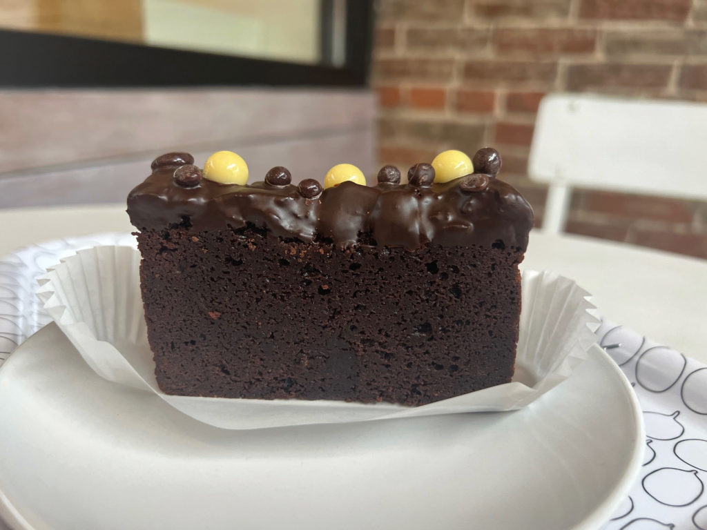 A miso brownie at Suzu's Bakery in Champaign, Illinois.