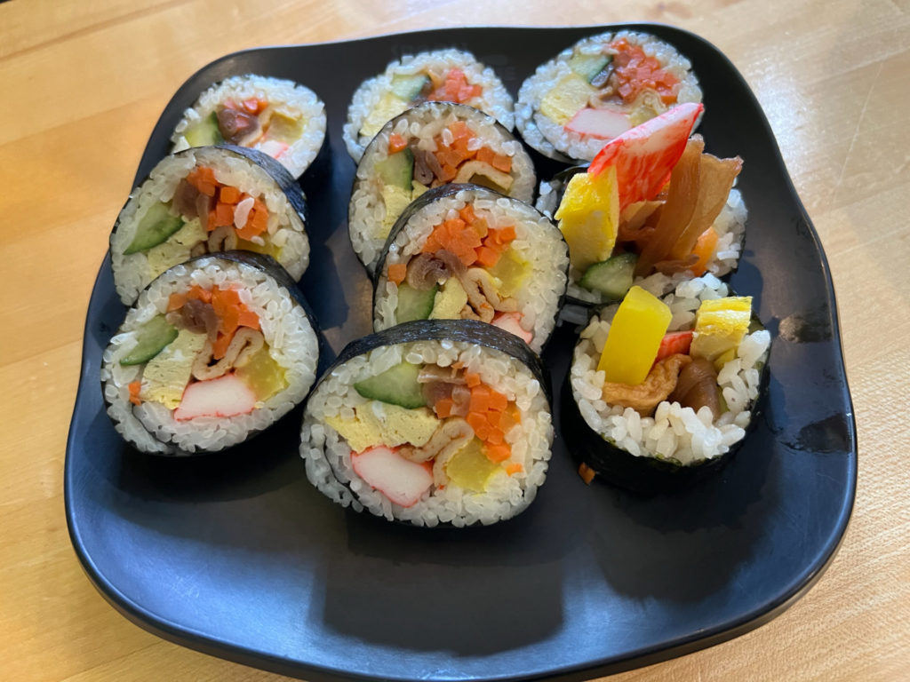 Kimbap from Spoon House in Champaign.